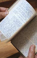 Handabschrift Die wunderbaren Jahre von Maria Matuszczak