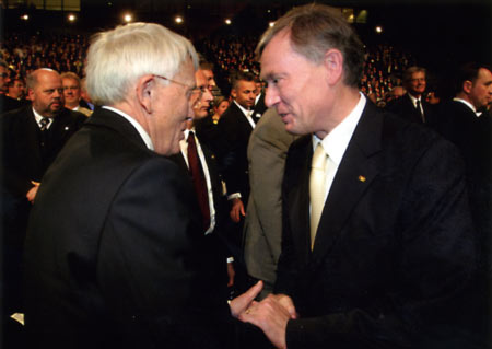 Prof. Dr. Horst K�hler und Reiner Kunze